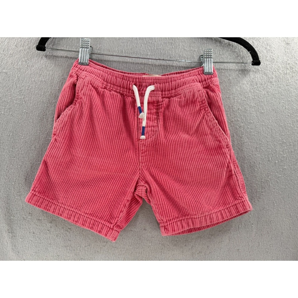Mini Boden Corduroy Short Girls 5 Years Pink Pull On Minimalist Heritage